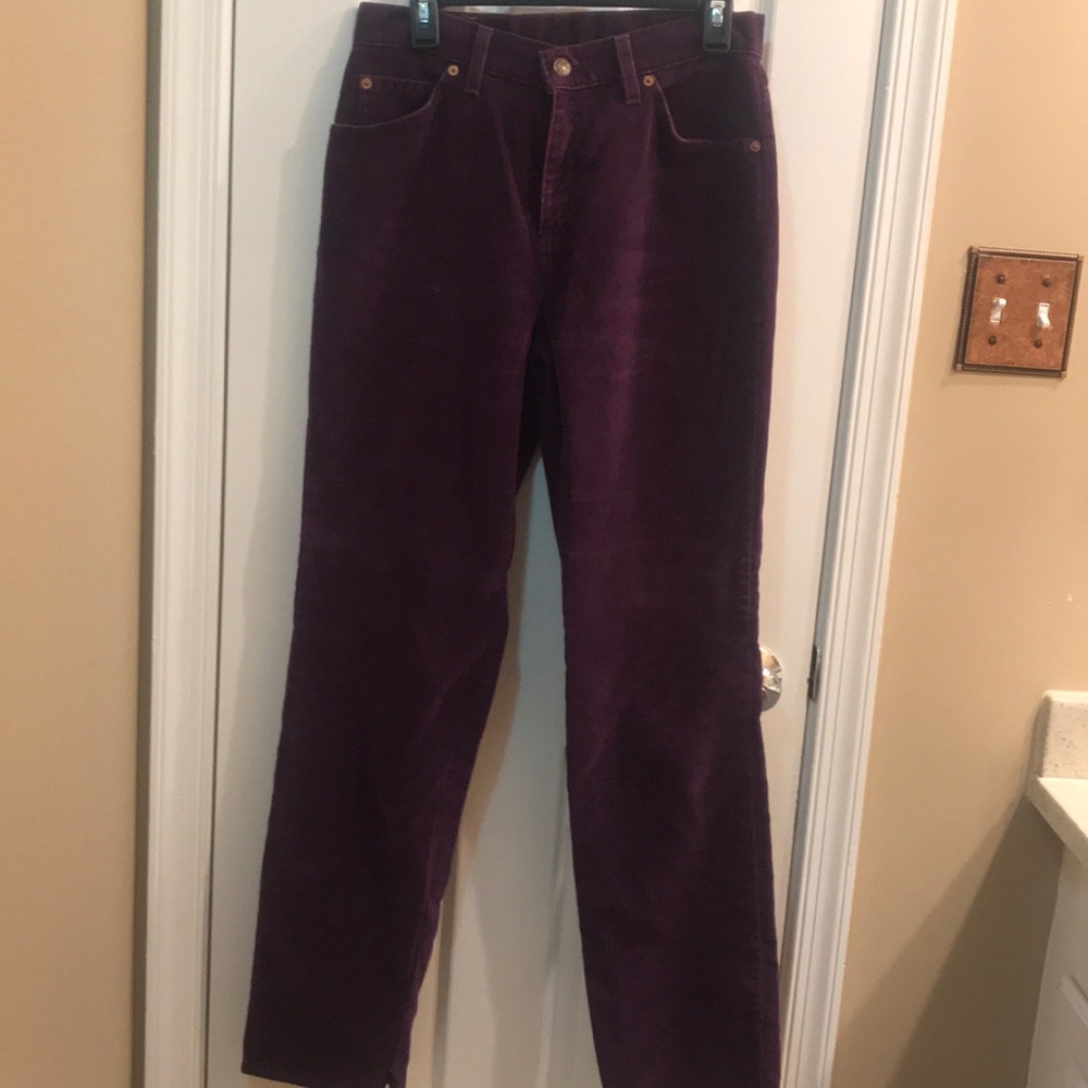 Very Rare Vintage Levi’s bootcut 917 Purple Jeans